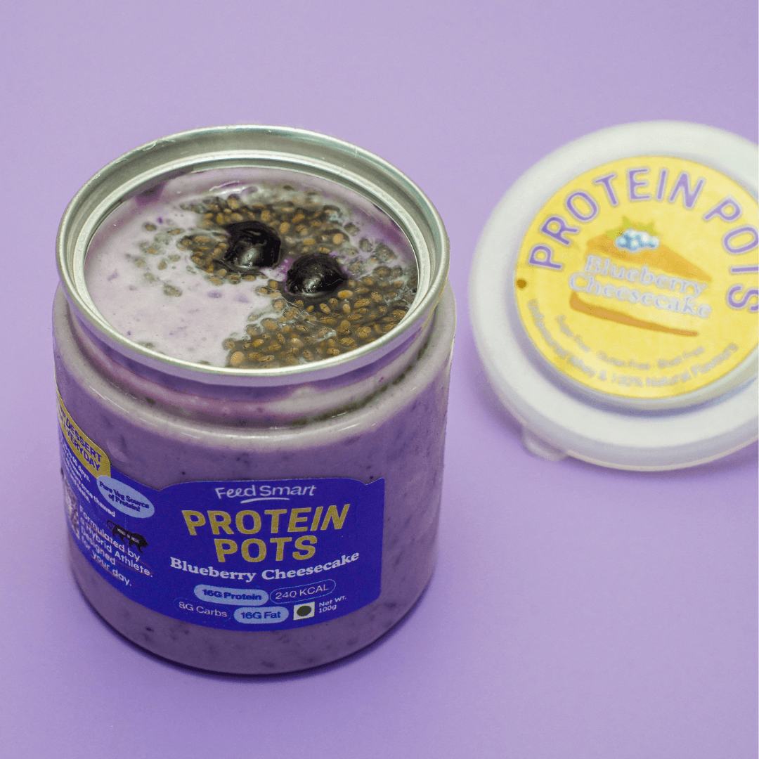 Blueberry Cheesecake Protein Pot